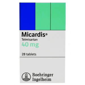 MICARDIS 40 MG ( TELMISARTAN ) 28 TABLETS